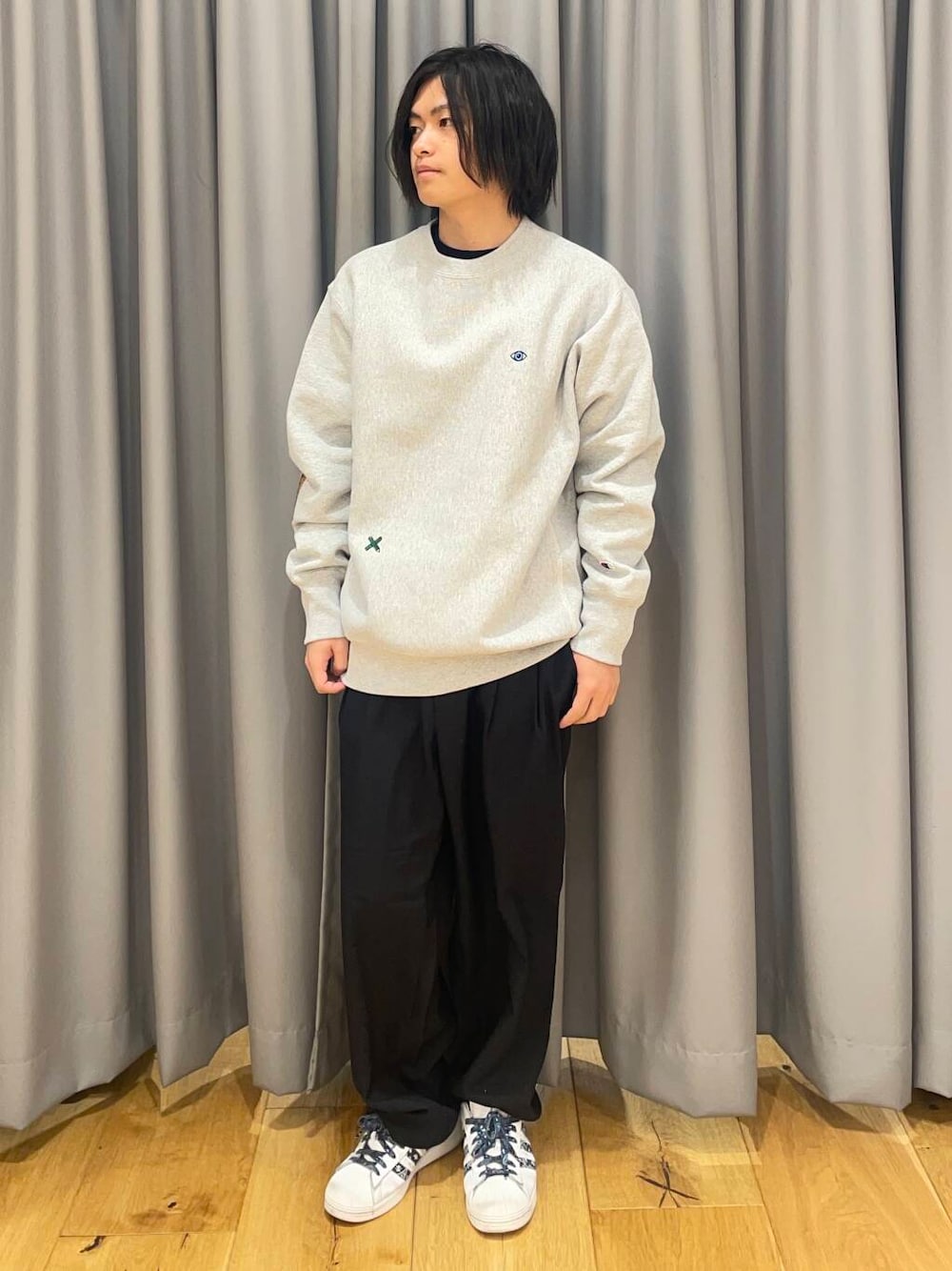 別注』LOWERCASE×Champion LCリバースウィーブbyFACEOKAを使った人気