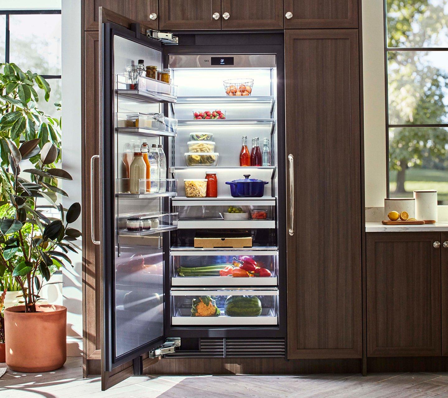 SKS 30-inch Integrated Column Refrigerator SKSCR3001P | Jeff Lynch