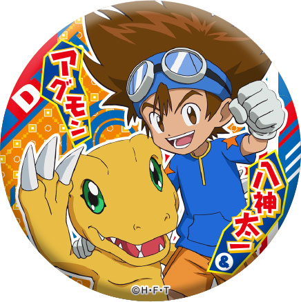 デジモンアドベンチャー： 缶バッジ 8個入りBOX[Brujula]《在庫切れ》