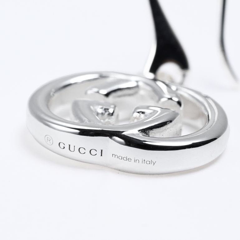 グッチ GUCCI ピアス GGロゴ イヤリング GUCCI シルバー925 223321
