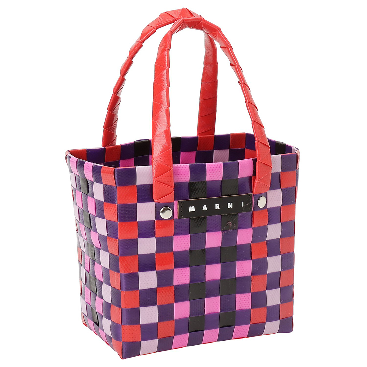 マルニ MARNI マイクロバスケット かごバッグ ミニハンドバッグ
