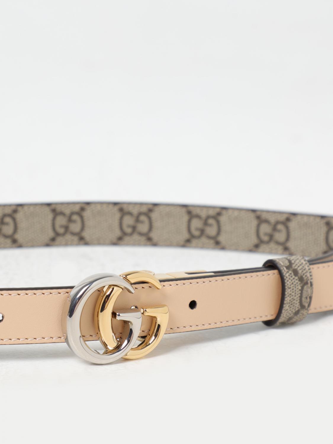Gucci ベルト レディース - ベージュ | 79580292TIC | GIGLIO.COM