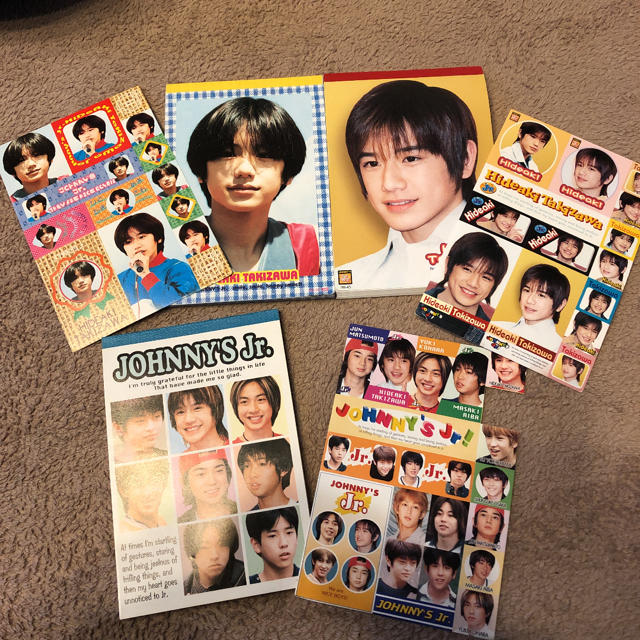 非公式 ジャニーズJr. タッキー メモ帳 3点セット シール付きの通販 by