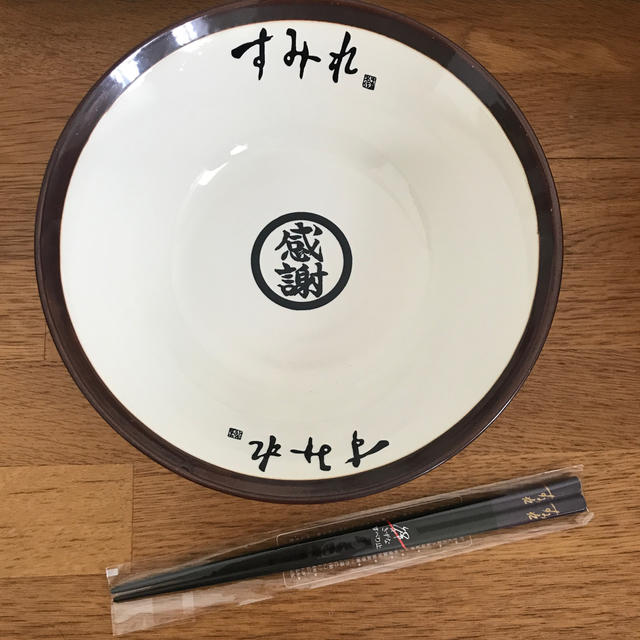 札幌らーめんすみれ らーめんどんぶり 箸 セットの通販 by さち's shop