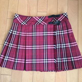 BURBERRY（ミニスカート ・ ピンク/桃色系）のフリマアイテム一覧