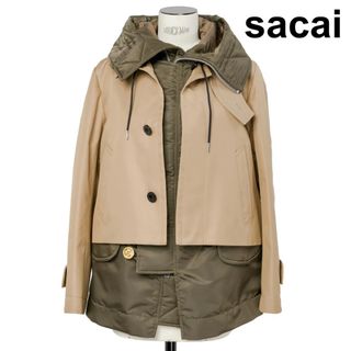 sacai - サカイsacai即完売レアレースブルゾンma1ブラックblack矢田