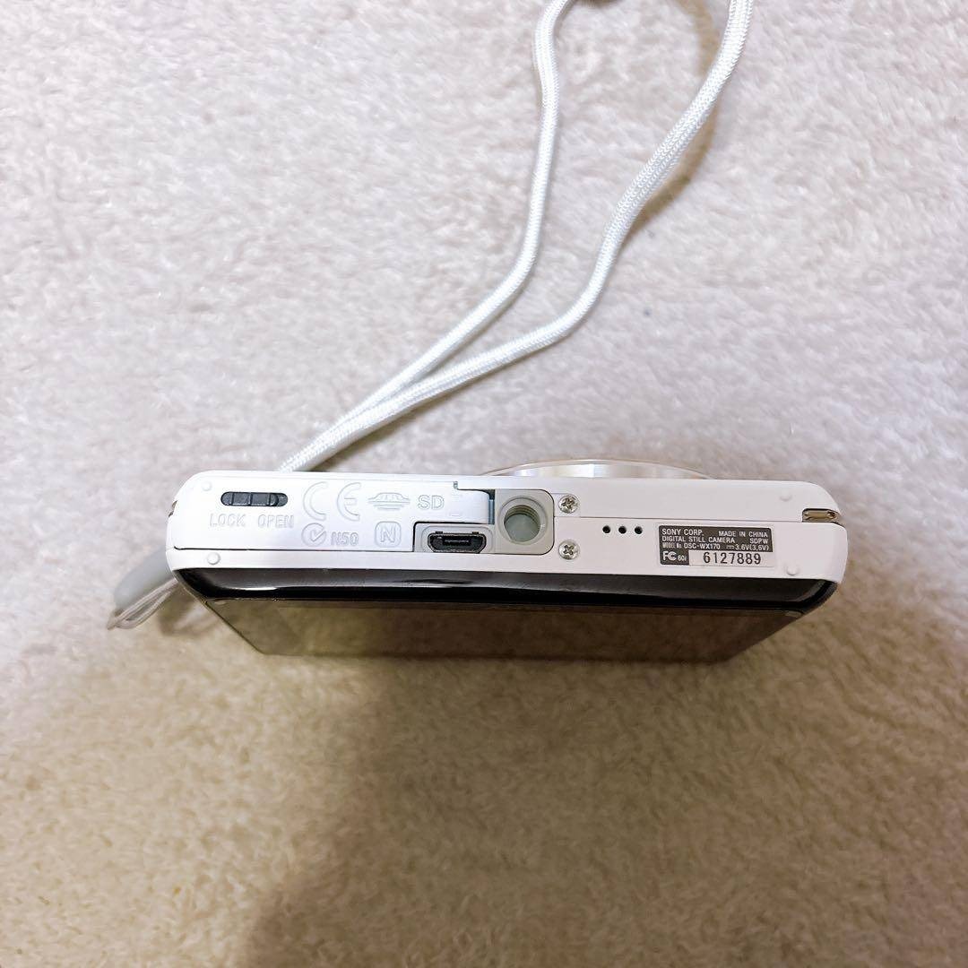 SONY - 動作未確認 SONY ソニー DSC-WX170 Cyber-shot ホワイトの通販