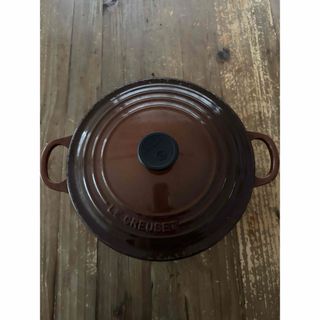 LE CREUSET - ♡ルクルーゼ ココットロンド 18cm ミストグレー LE