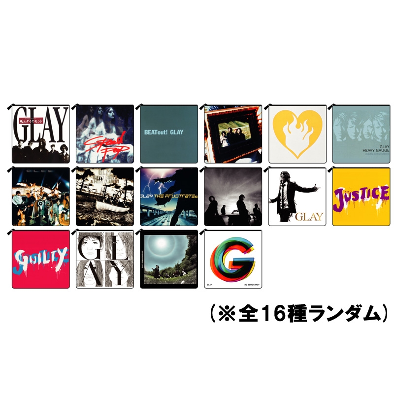 アルバムジャケットポーチコレクション（※全16種の内ランダム1種