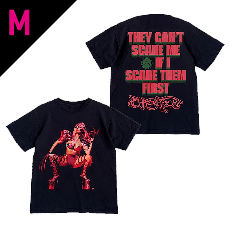 SCARE TEE BLACK（SIZE：M） / レディー・ガガ来日記念POP UP SHOP