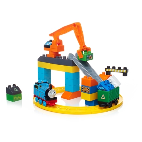 フィッシャープライス メガブロック トーマスとリサイクルセンター