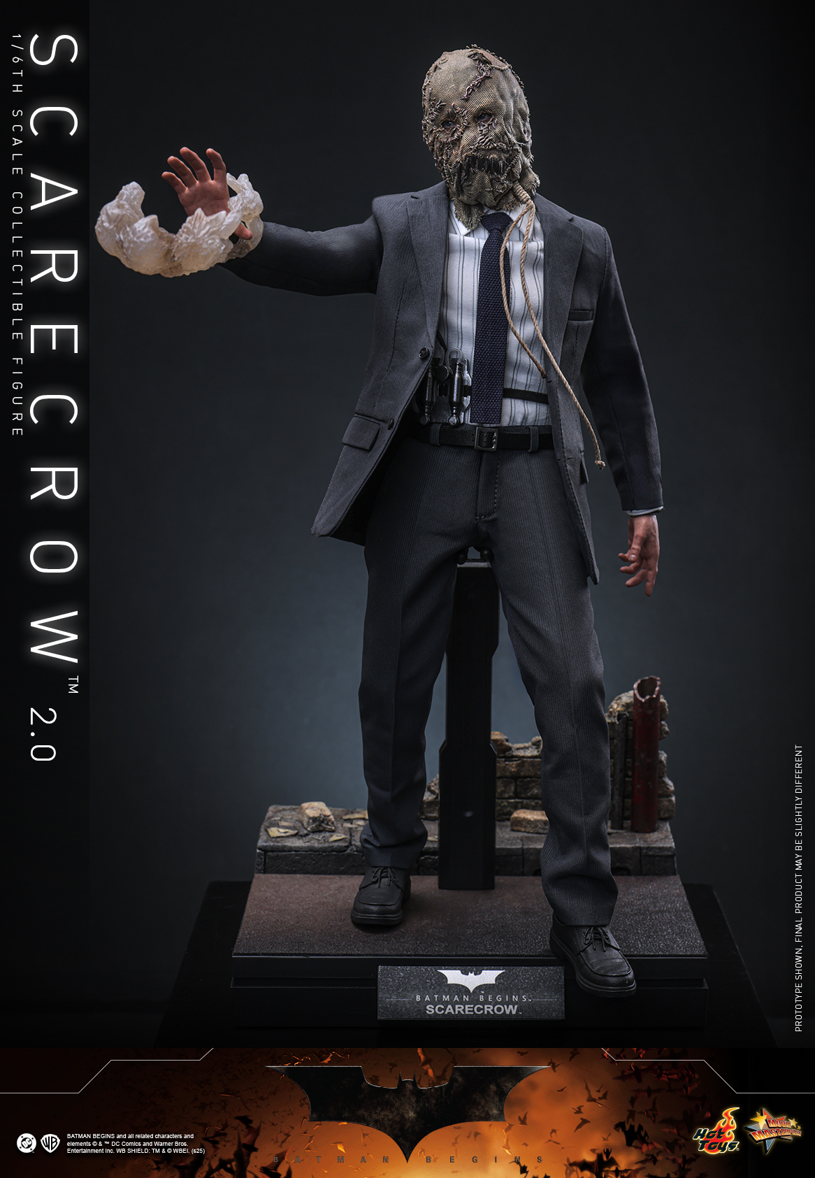 ホットトイズ『バットマン ビギンズ』「スケアクロウ 2.0」1/6スケール