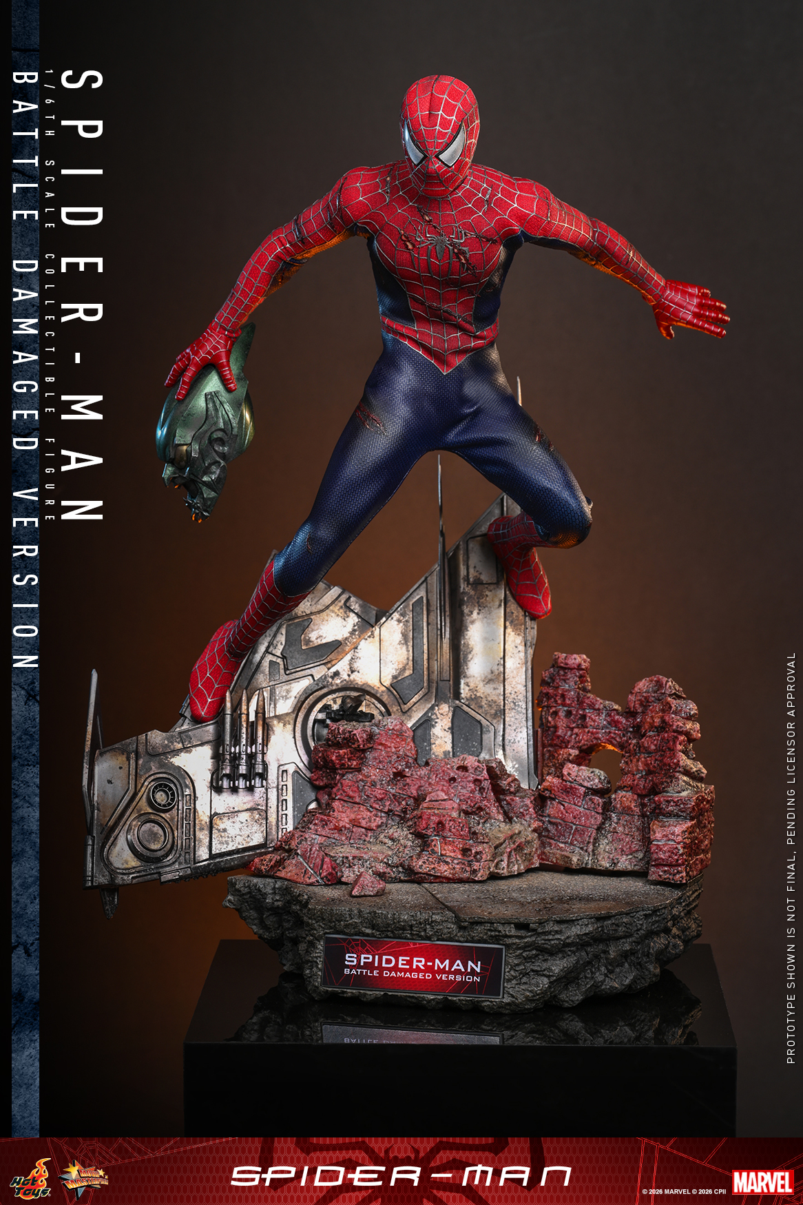 ホットトイズ『スパイダーマン』より「スパイダーマン バトルダメージ