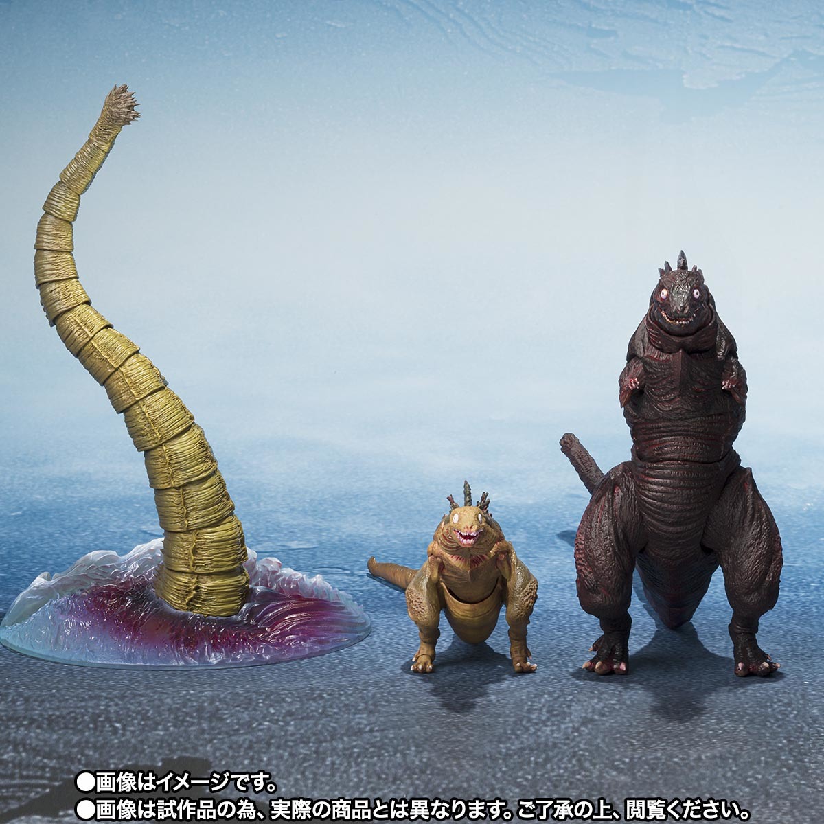 S.H.MonsterArts『シン・ゴジラ』ゴジラ（2016）第2形態＆第3形態