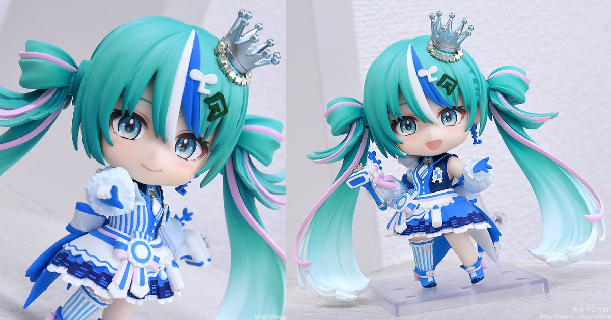雪ミク2025『ねんどろいど 雪ミク Crystal Snow Ver.』きらきら輝く