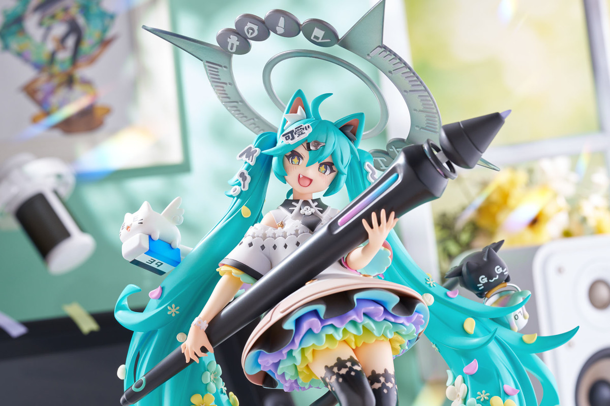 海洋堂『初音ミク 17周年Ver.』1/7スケールフィギュア 立旗氏描き