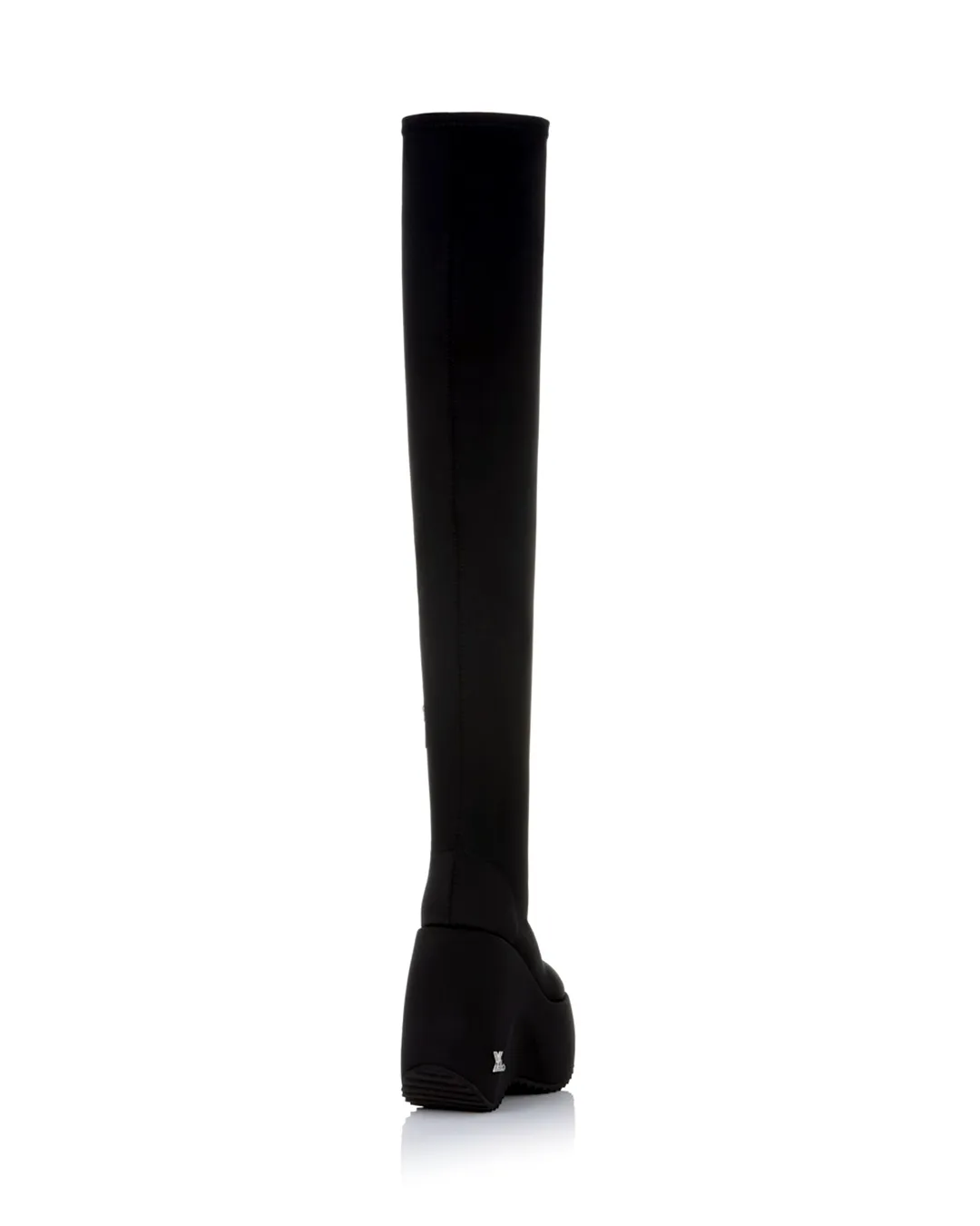YELLO / TOKYO BLACK PLATFORM LONG BOOTS