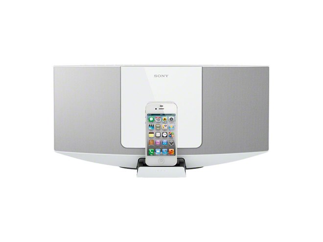 ソニー、薄型コンパクトなiPod/iPhone用ドックコンポ - 価格.com