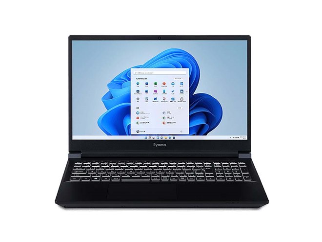 iiyama、「Core i7 14650HX」や「GeForce RTX 4050」を搭載した15.6型