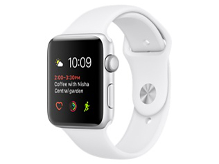 Apple Apple Watch Series 2 42mm MNT22J/A [ホワイトスポーツバンド