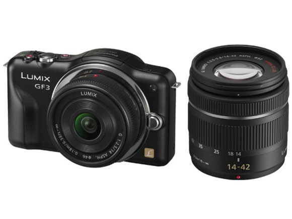 パナソニック LUMIX DMC-GF2W-W ダブルレンズキット [シェルホワイト