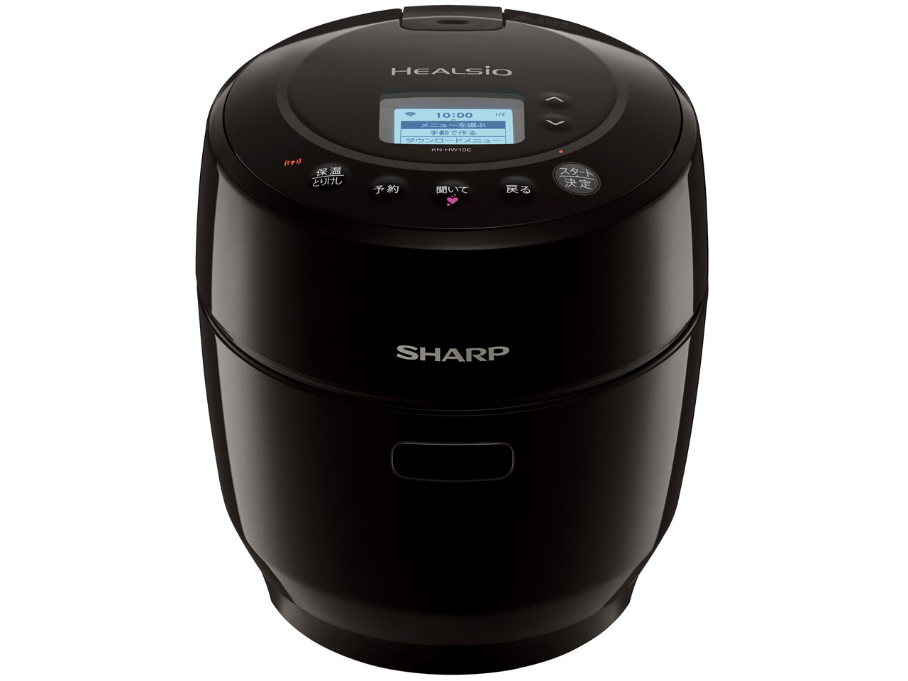 シャープ ヘルシオ ホットクック KN-HW10G-B [ブラック系] 価格比較