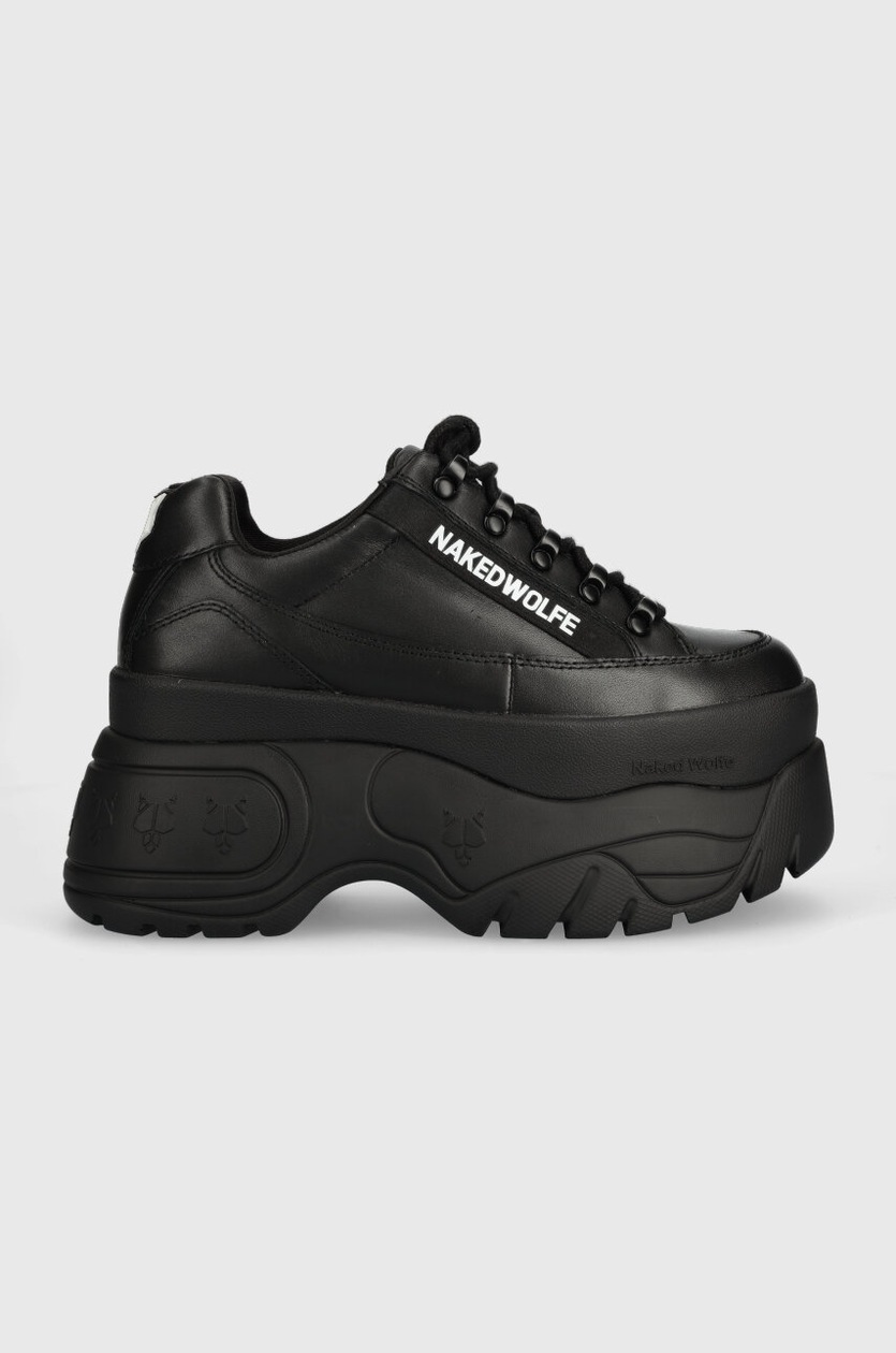 Naked Wolfe sneakers Snatch black color at PRM US