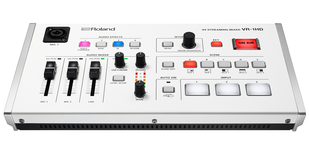 Roland VR-1 HD | ライブストリーミング用ビデオ＆オーディオ