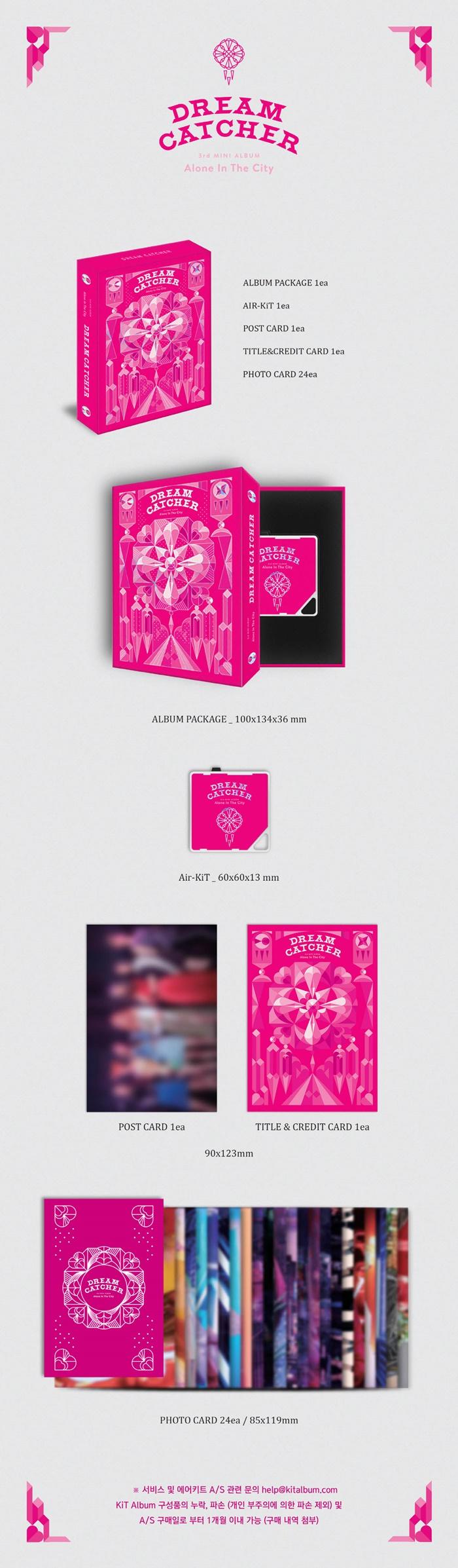 DREAMCATCHER - 3rd Mini [Alone In The City] (Kit Album) - interAsia