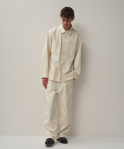 HARD WASHED COTTON ｜ シャツジャケット