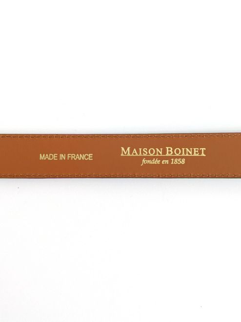 MAISON BOINETメゾンボワネ レザーベルト 【全2色】 | ITAL STYLE WEAR