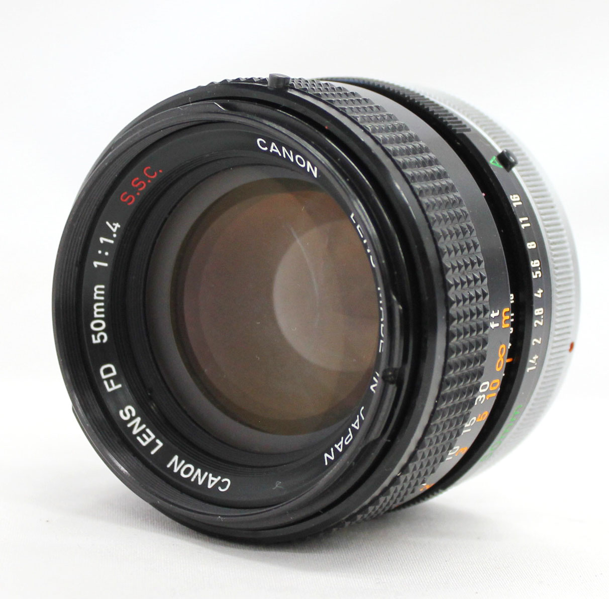 Canon AE-1 35mm SLR Camera Black with FD 50mm F/1.4 S.S.C. Lens
