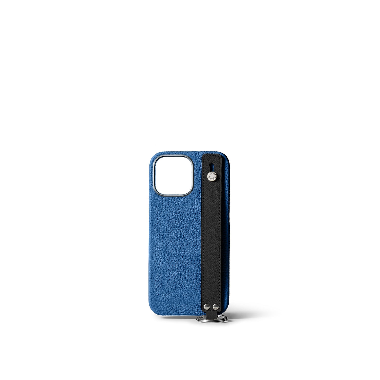 iPhone 15 Pro Max) ハンドル付き バックカバーケース シュリンクレザー