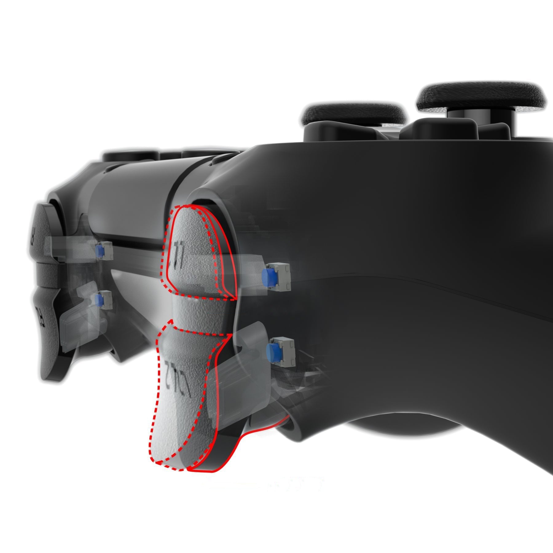 eXtremeRate PS4コントローラーショルダーボタン用タクタイル