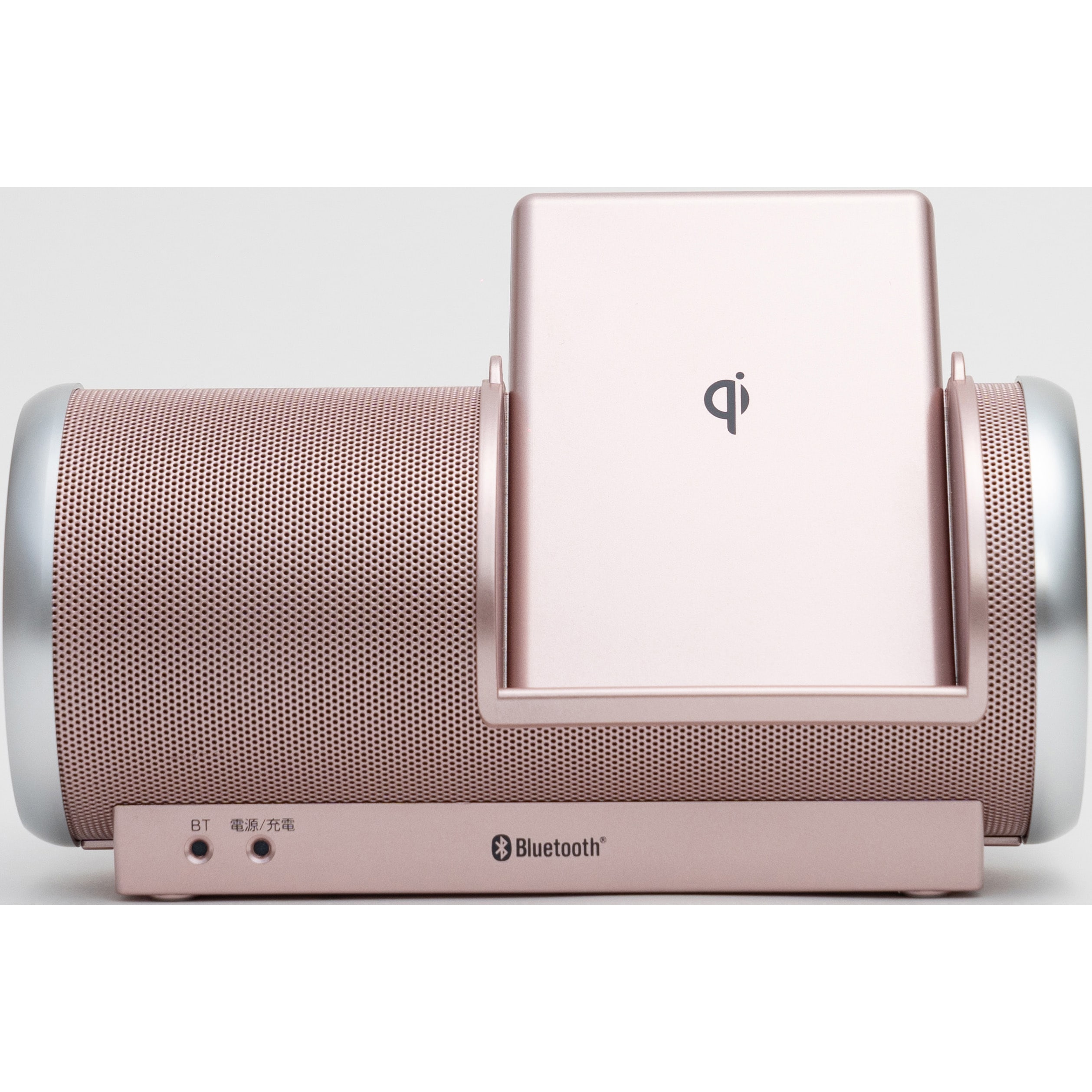 ABS-215(PP) 防水×スマホQi充電Bluetoothスピーカー ANABAS パール