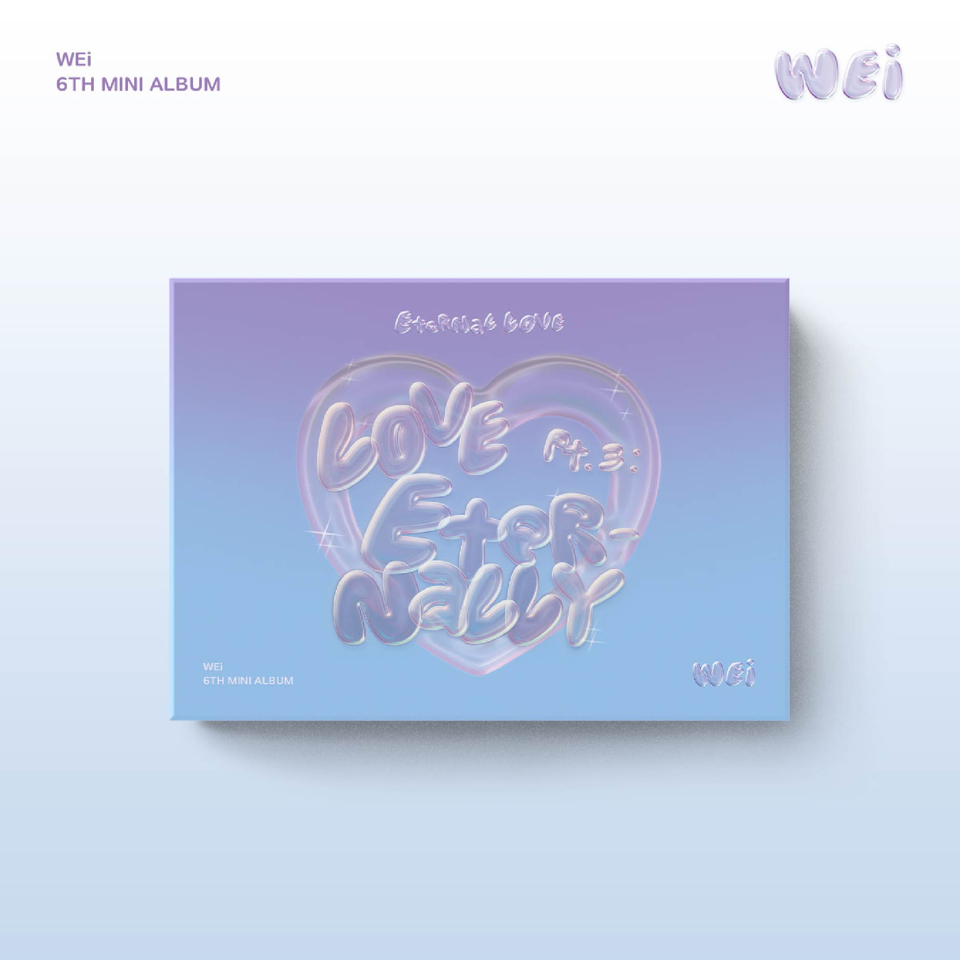 jp.ktown4u.com : WEi - ミニアルバム6集 [Love Pt.3 : Eternally