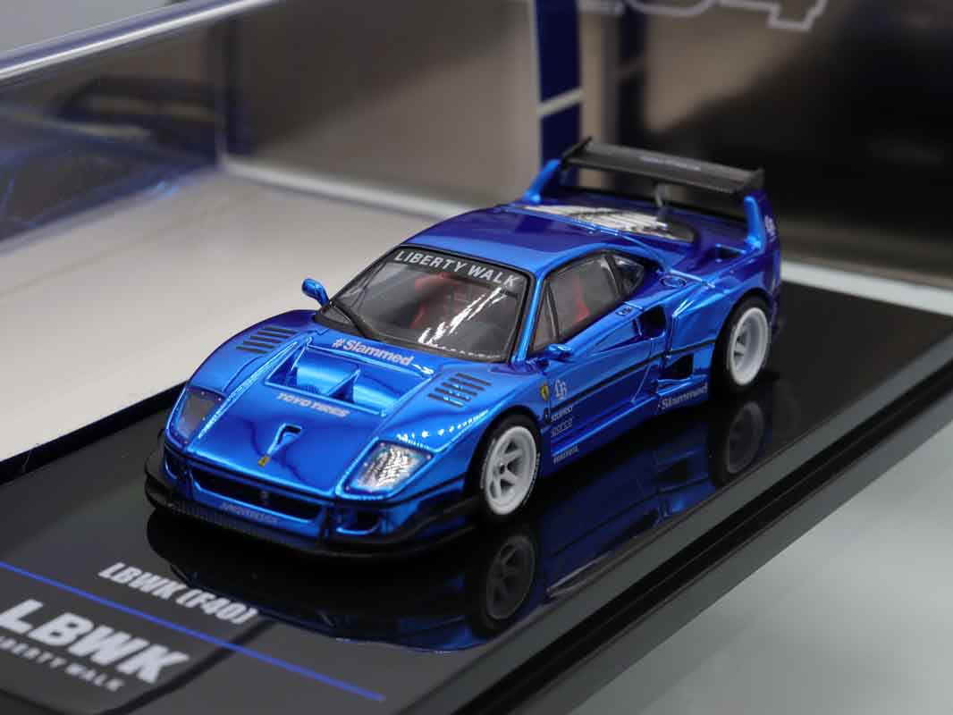 ミニカーショップ ケンボックス INNOモデル☆IN64-LBWKF40-CHB