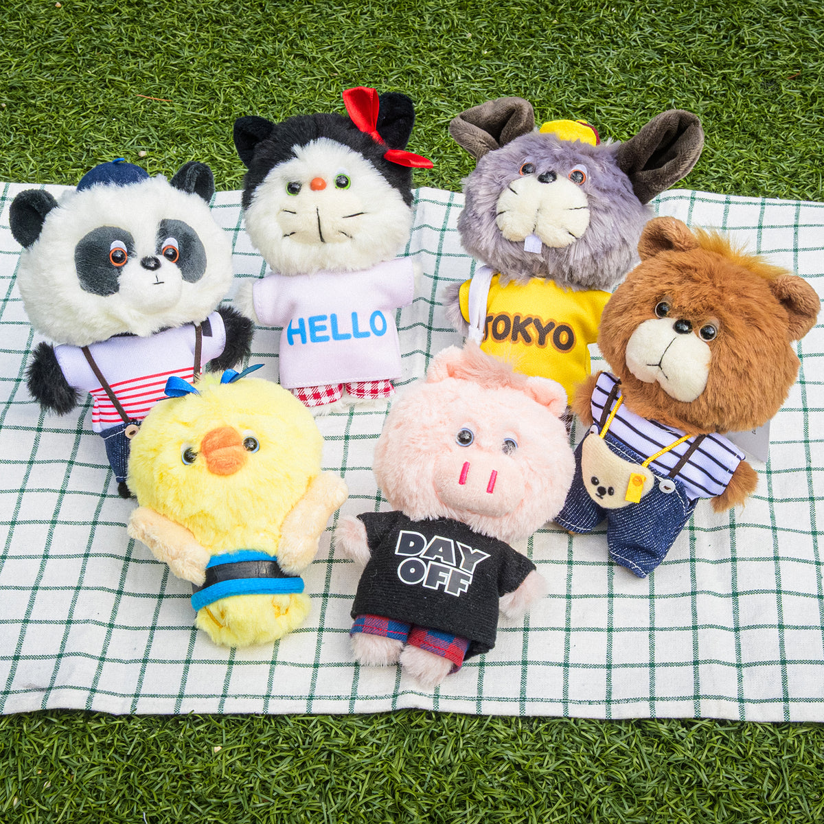 Tiny Zoo「John（ジョン）」ぬいぐるみ / いしがあかね