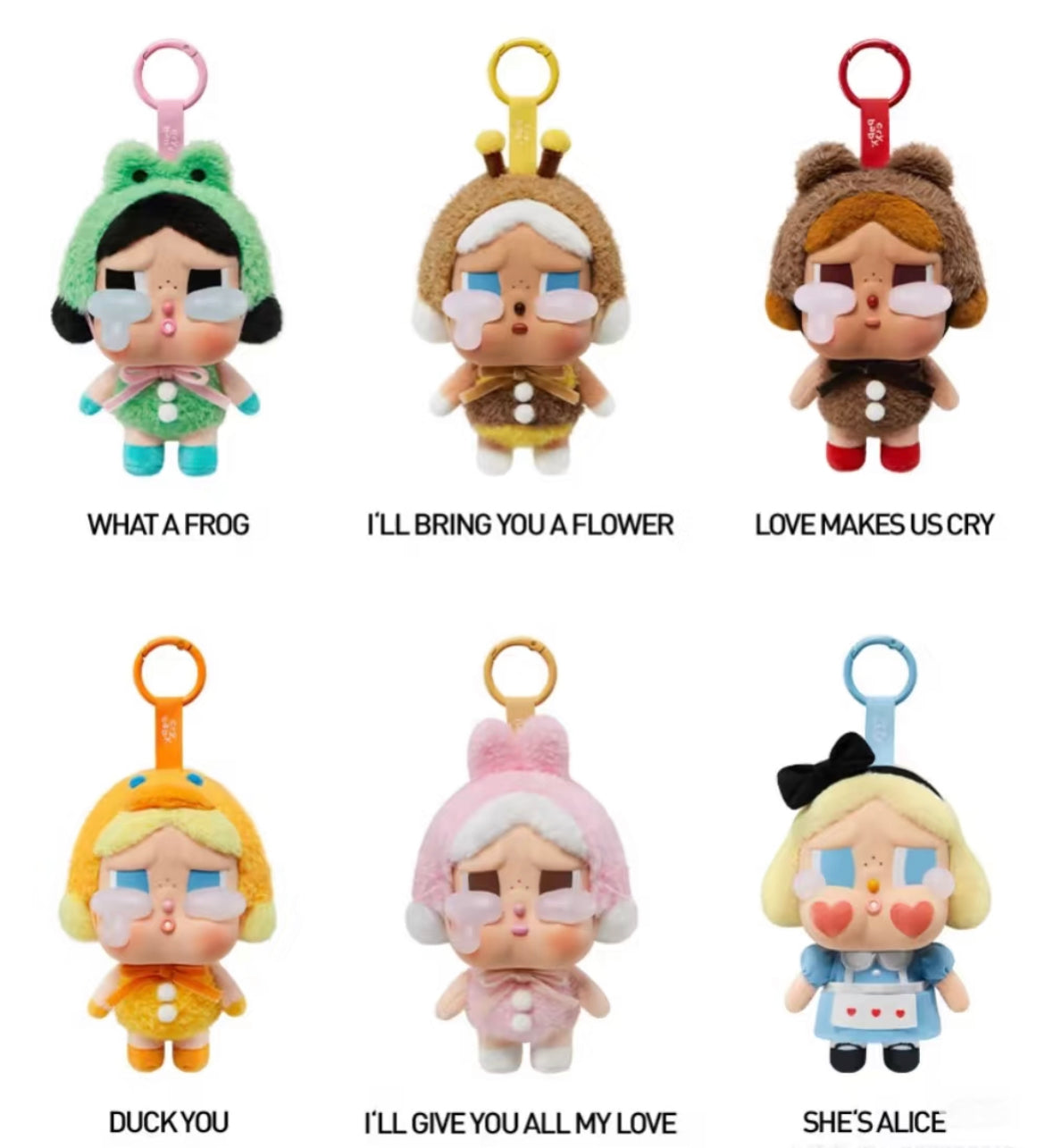 Ready Stock & Authentic) POPMART Crybaby Crying Again Figures POP