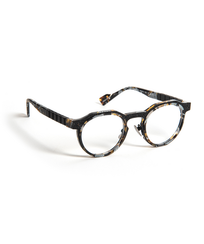 HIDEO KOJIMA x J.F.REY HKxJF04 - BLACK/PATCHWORK Glasses – Kojima