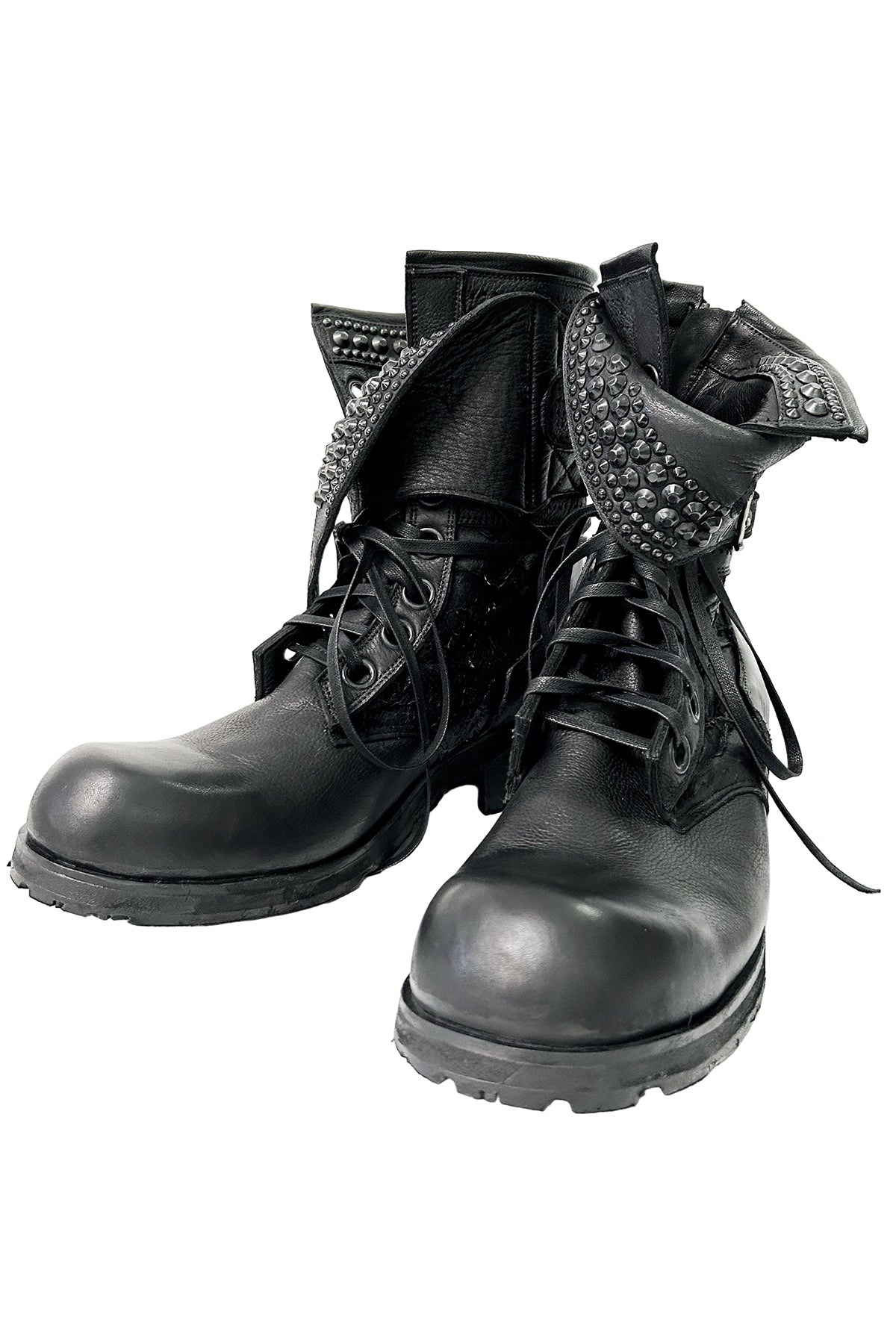 KMRii ケムリ Chrome Boots 11 クロム ブーツ レザー スタッズ メンズ