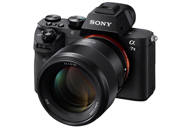 コンパクトで取り回しのしやすい大口径中望遠単焦点レンズ FE 85mm F1