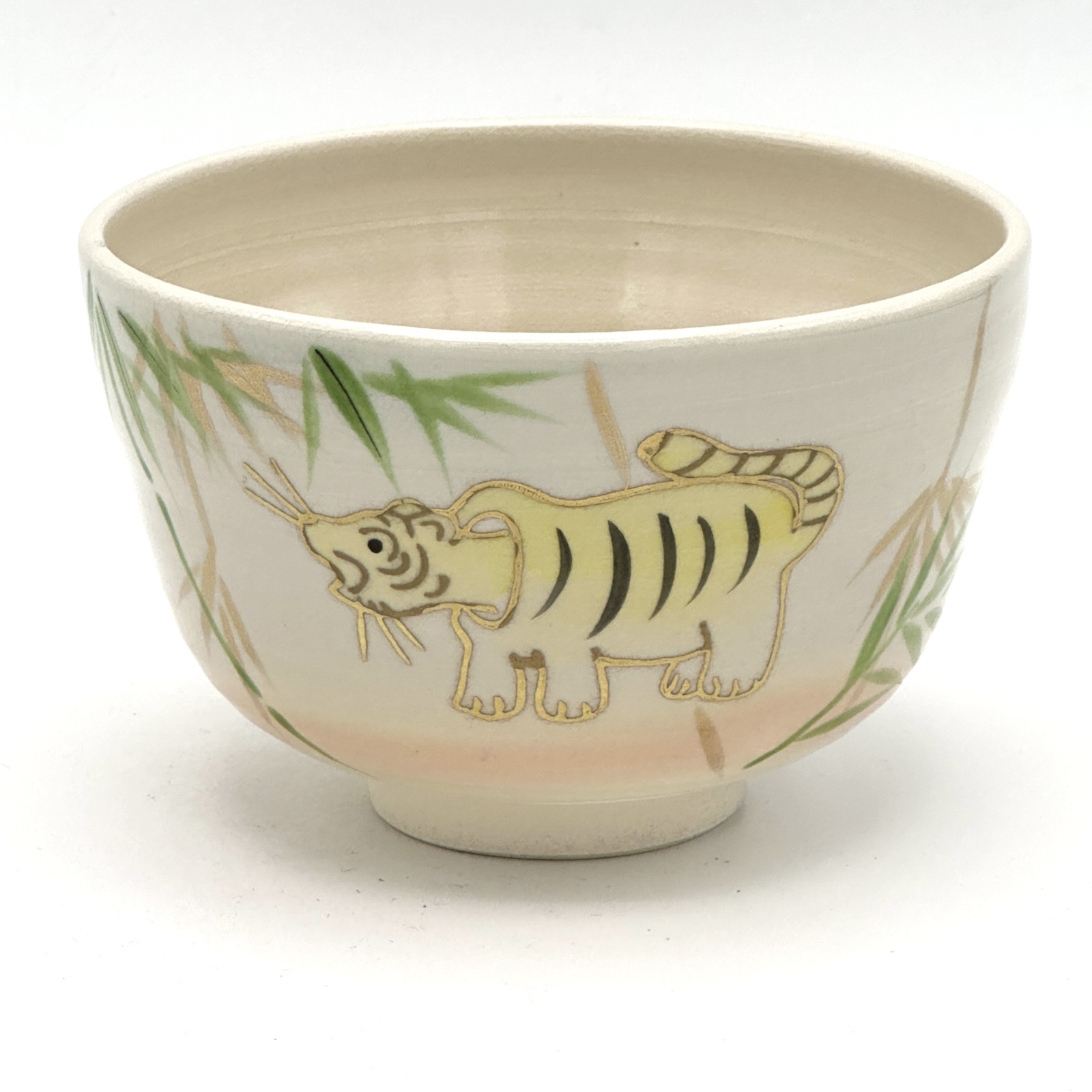 八木海峰作 京焼 干支 抹茶茶碗（寅）｜抹茶道具｜京なごみオンライン