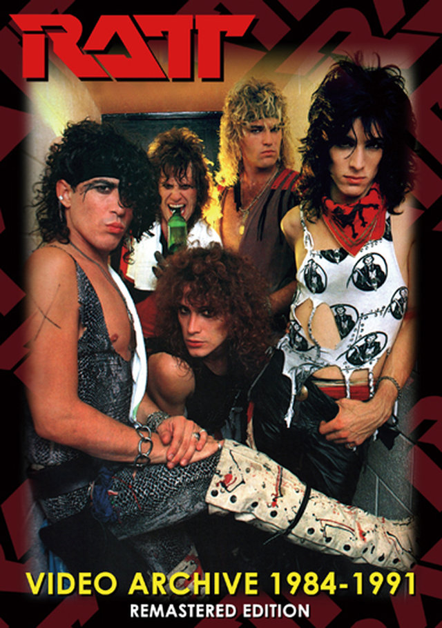RATT ラット / 全盛期のプロ・ショット映像ベスト・セラーが待望の再