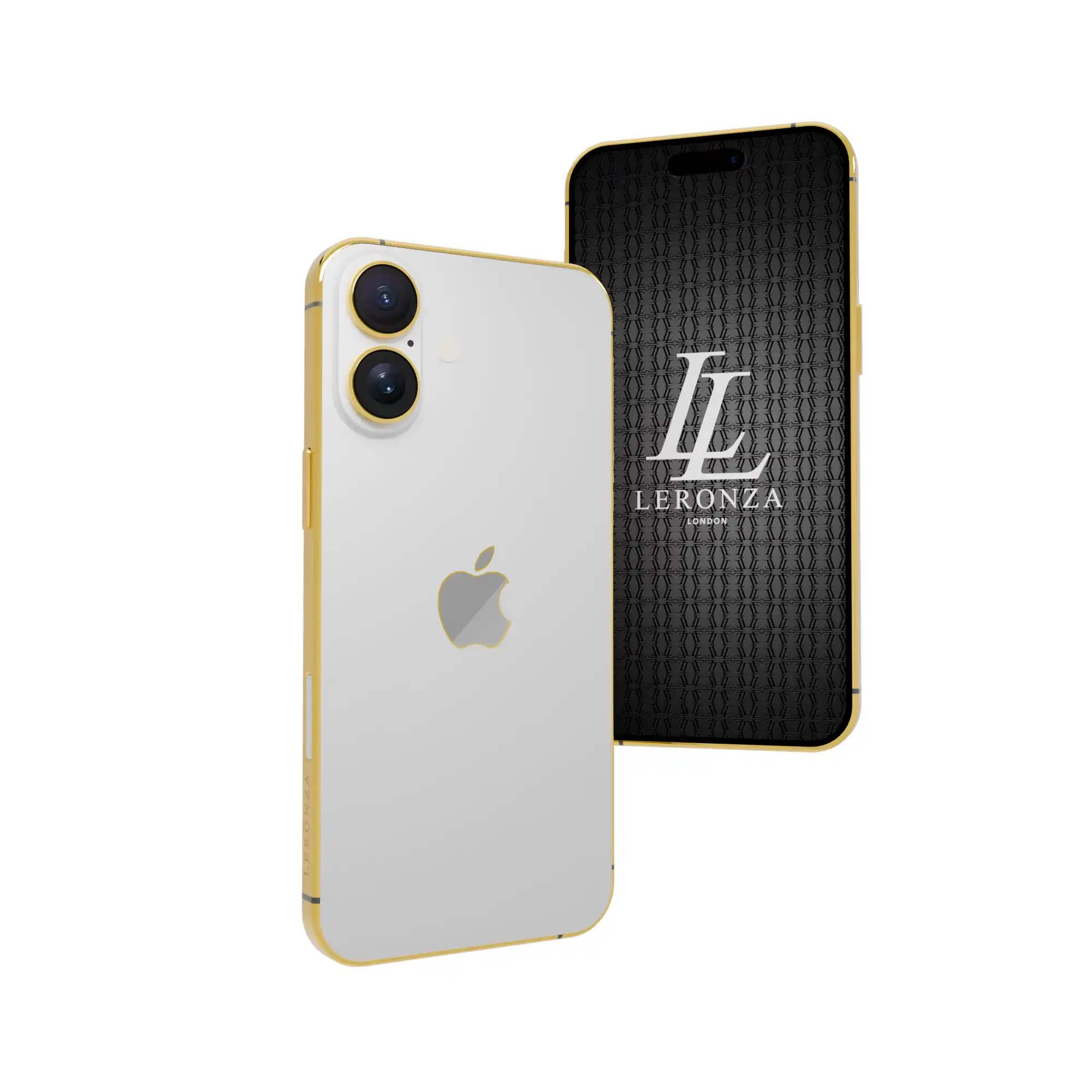 24K Gold iPhone 16 Plus Side Frame Classic Edition | Leronza