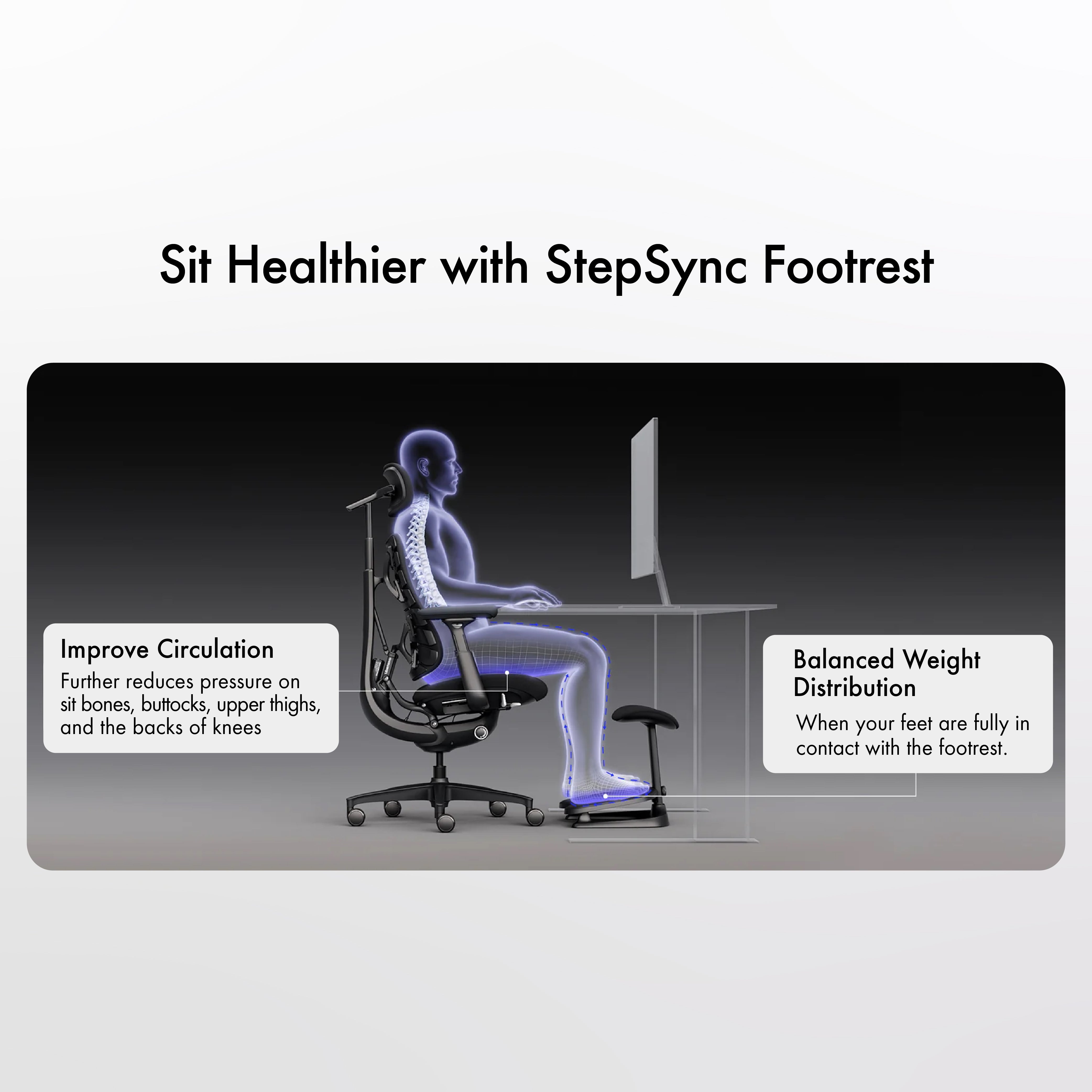 LiberNovo StepSync Footrest – LiberNovo Singapore