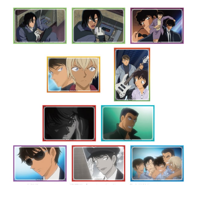 名探偵コナン』 場面写ポストカード10枚セット 警察学校組collection