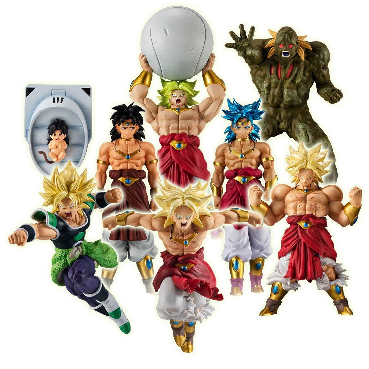 HGドラゴンボールZ ブロリー完全セット【商品仕様・画像】再販売：抽選