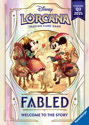 海外】「ディズニーロルカナ FABLED」のカード構成が発表されました