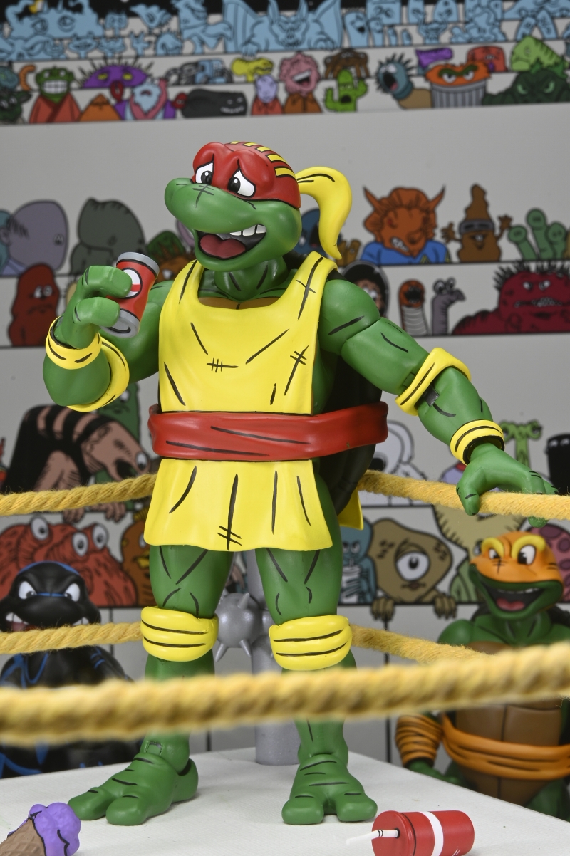豆魚雷限定/数量限定】TMNT Archie Comics/ スタンプ・レスリング
